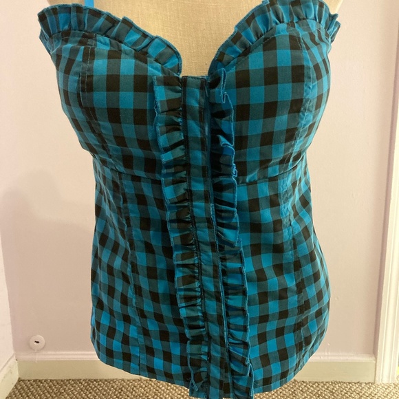 topic, size 6, 8 , blue - black t - Picture 1 of 5